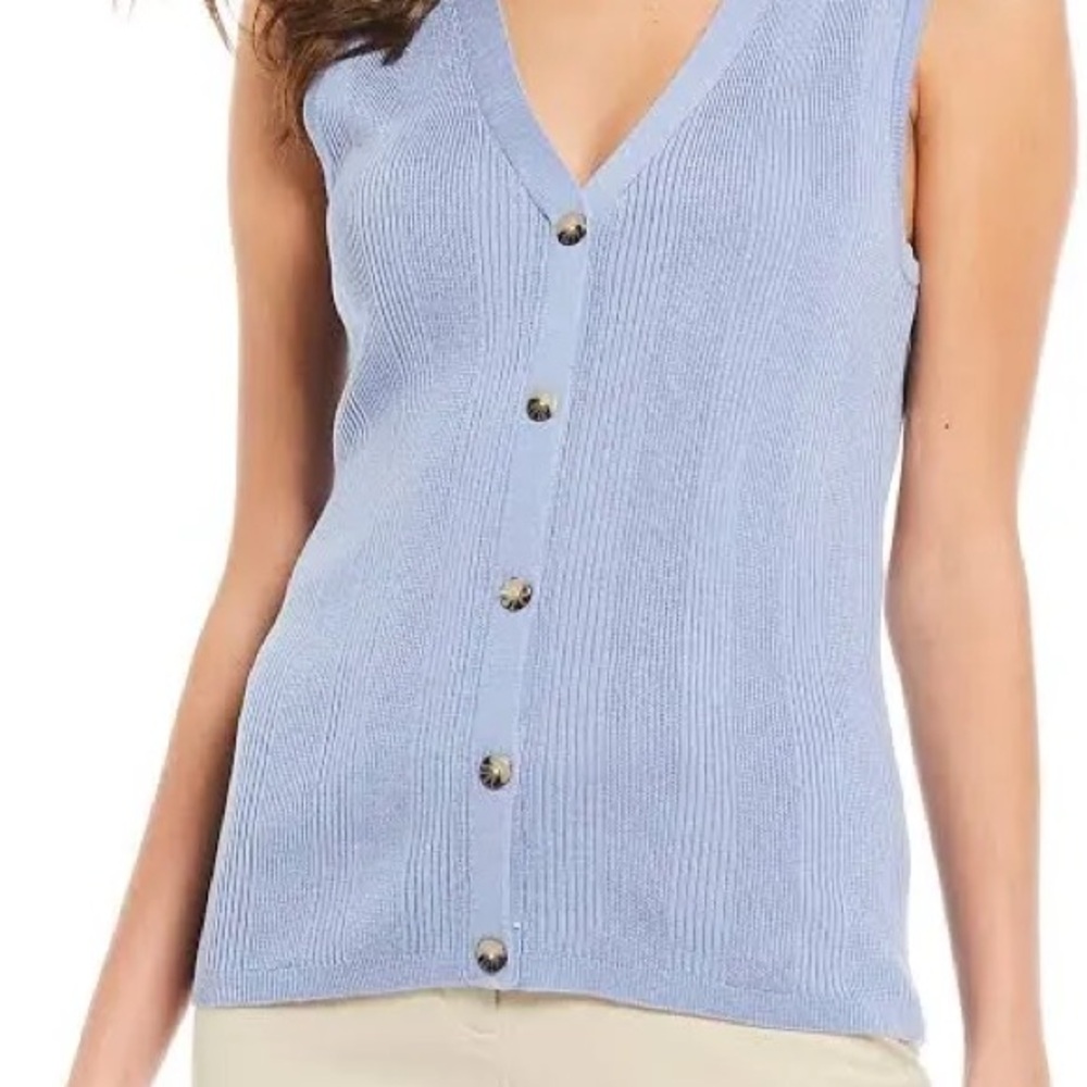 Alex Marie Ribbed Knit Top
